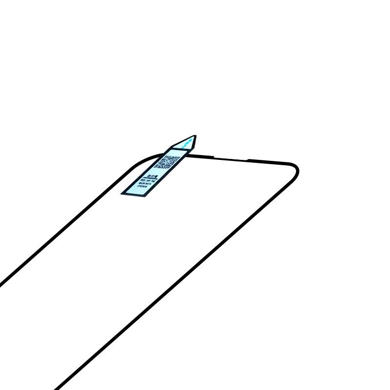 RURIHAI 10 Stück Für iPhone 15 Sekundärhärtung Displayschutz 2.5D 0.26mm Hohes Aluminium-Silizium-Glas Kratzfeste Folie