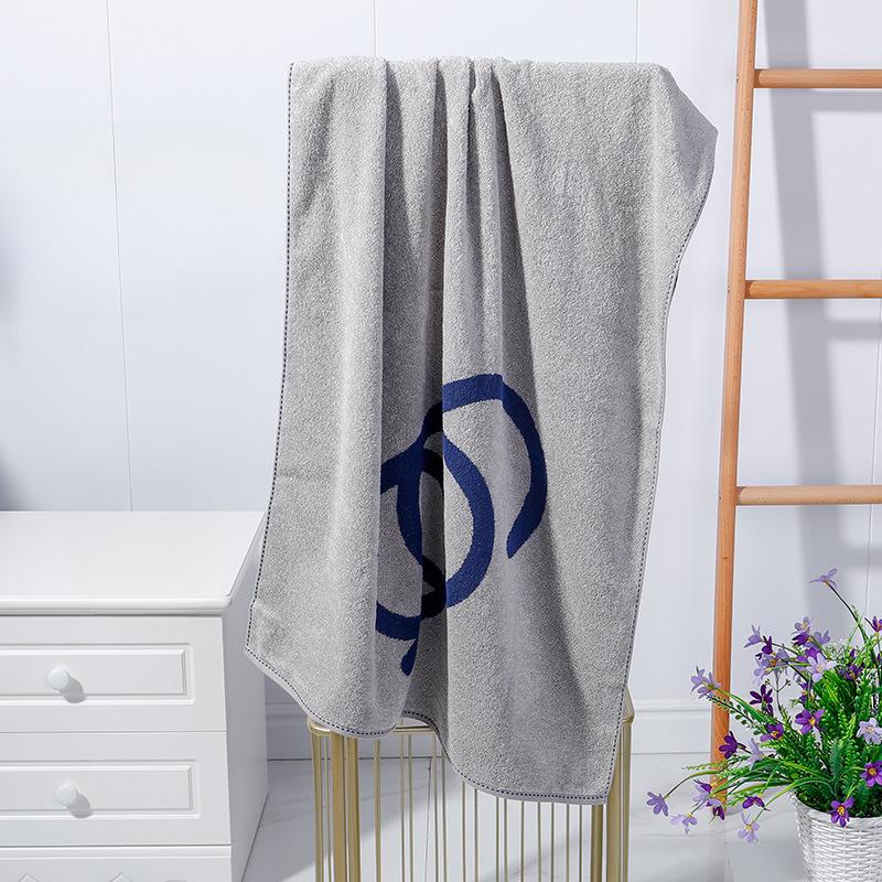 Pure Cotton Larger Bath Towel Household Cotton Moisture-wicking Adult Bath Towel Full Cotton Fast-dry Bath Towel 140*70