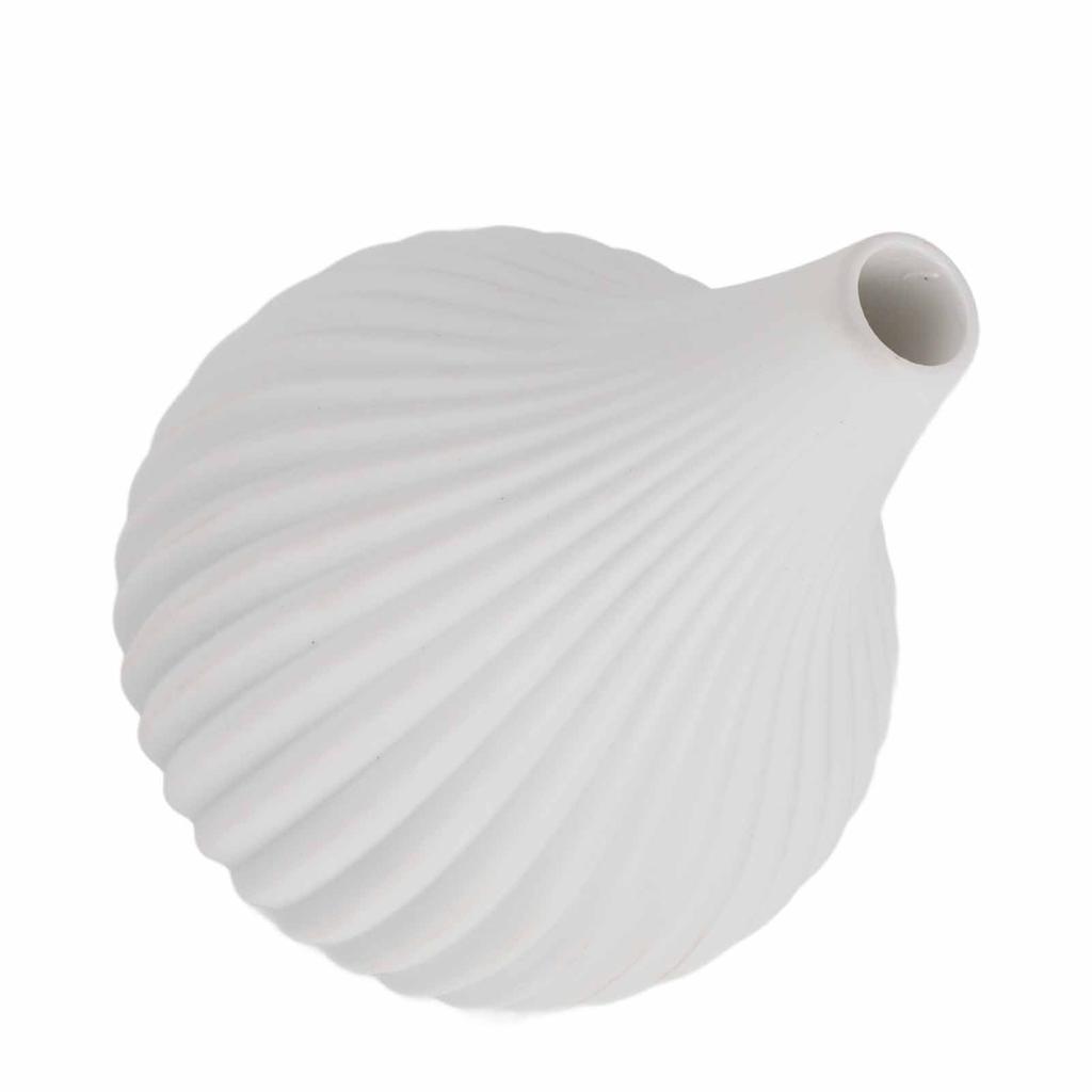 Jednoduchá moderní keramická váza Domácí pokoj Stolní dekorace Ozdoby (Malý bílý)