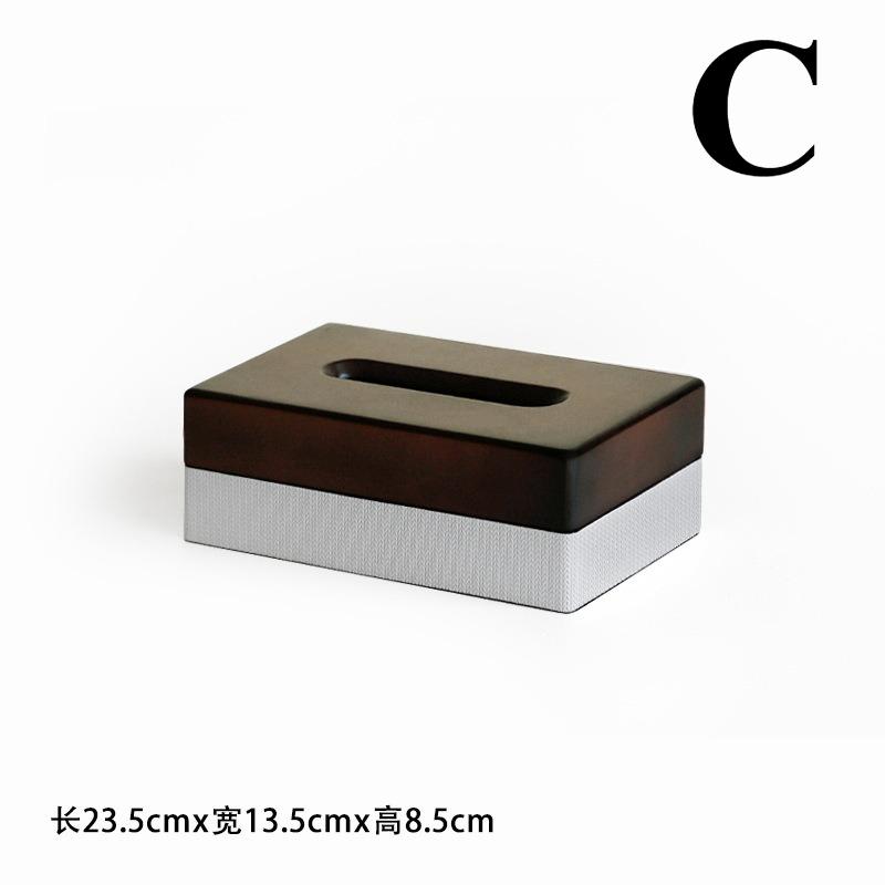 

Wooden Tissue Box Nordic Minimalism Napkin Holder Luxury High Quality Household Napkin Box Kitchen Organization Accessories