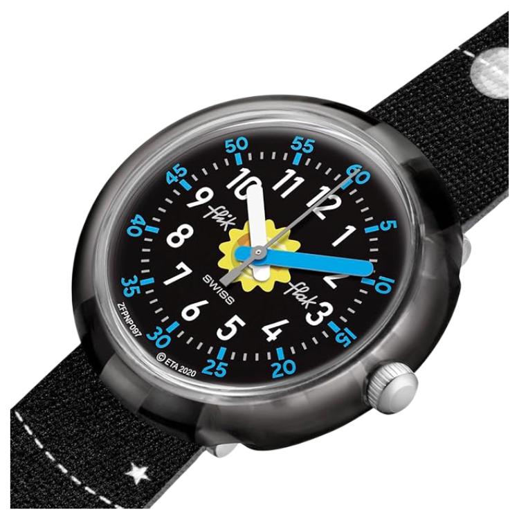 Swatch Unisex 28mm Schwarze Uhr ZFPNP097 ZFPNP097