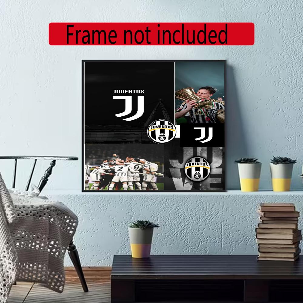 Juventus 5D Diy Diamond Paintings Mosaic Wall Round Diamond Art Painting Kits Embroidery Crystal Accessories Frameless