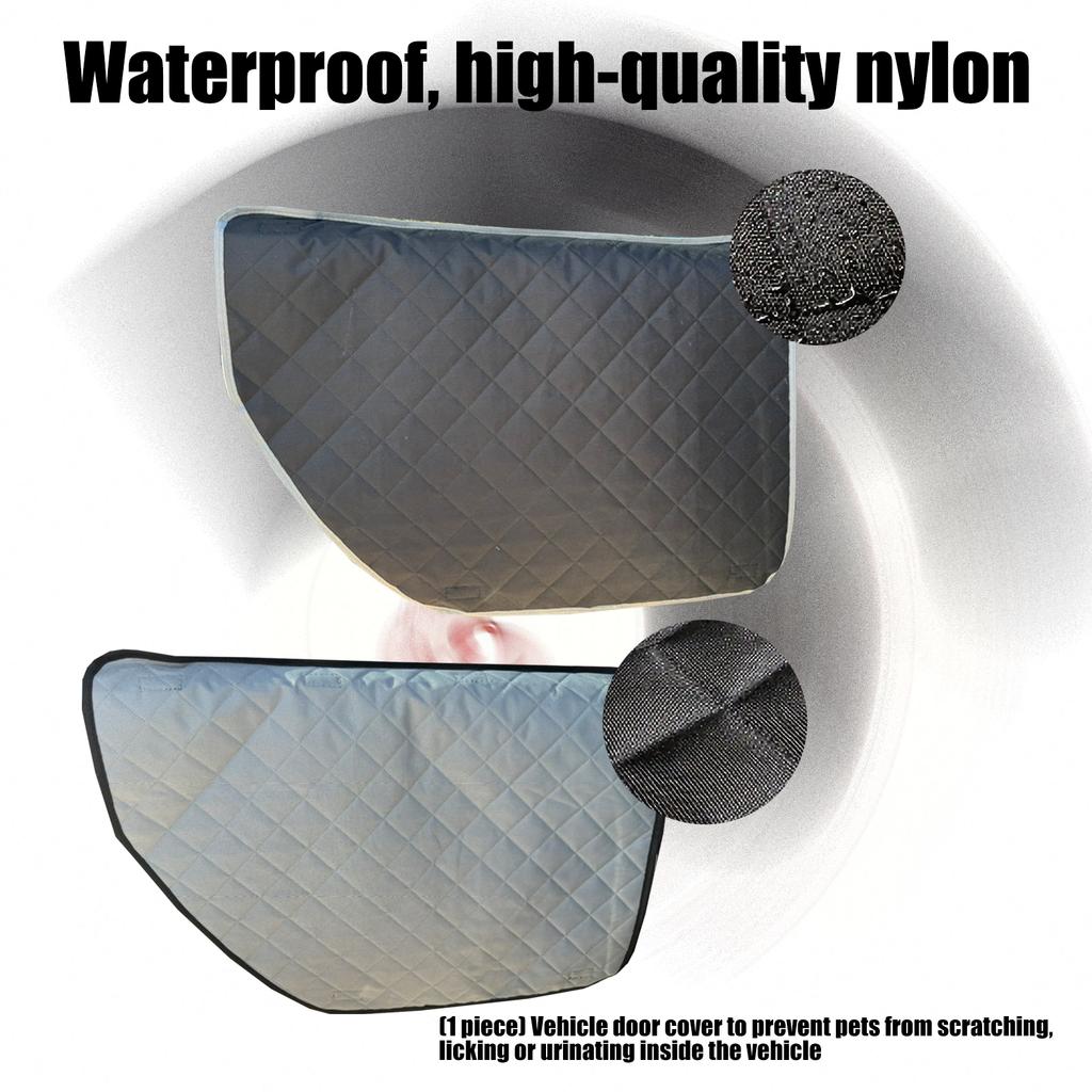 Scratch Resistant Polyester Fabric Automobile Door Panel For Dogs Resists Biting Scratching And Stains On Long Journeys