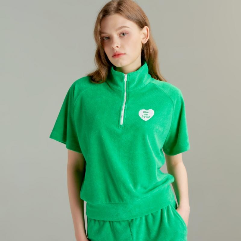 Goxo Terry Short Pants Green Give Me Buddy