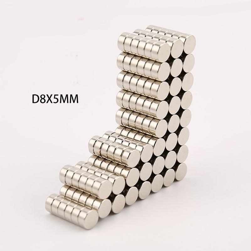 20pcs 6x5mm/8x5mm/10x5mm Large Magnet Set - Powerful Hold for Heavy Duty Tasks, Workshop Essential