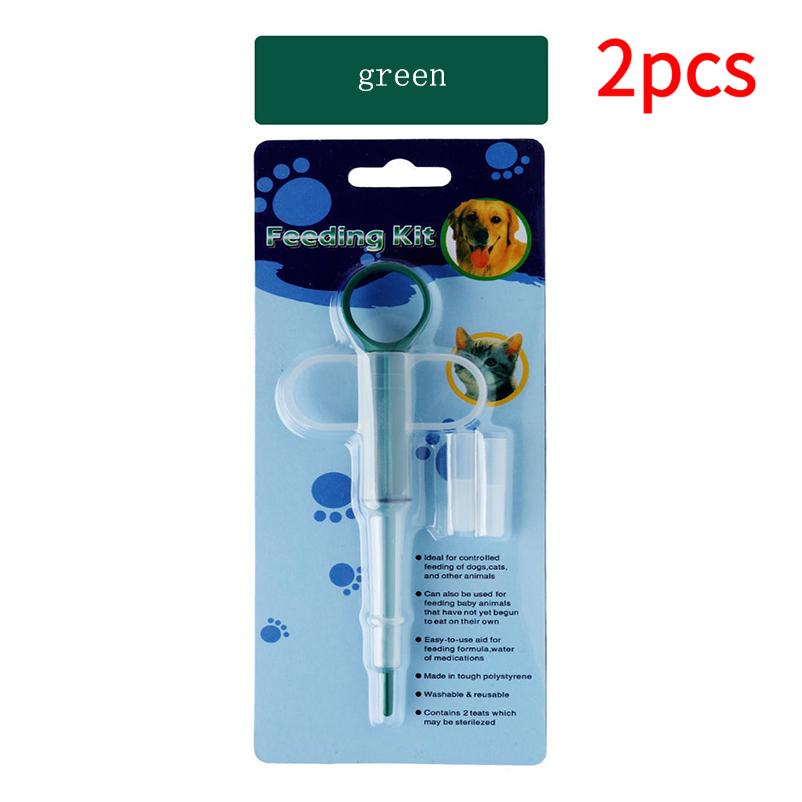 

Pet Safe Feeding Syringe Kit for Medicine & Deworming Liquid - Comfortable Cat Dog Oral Dosing