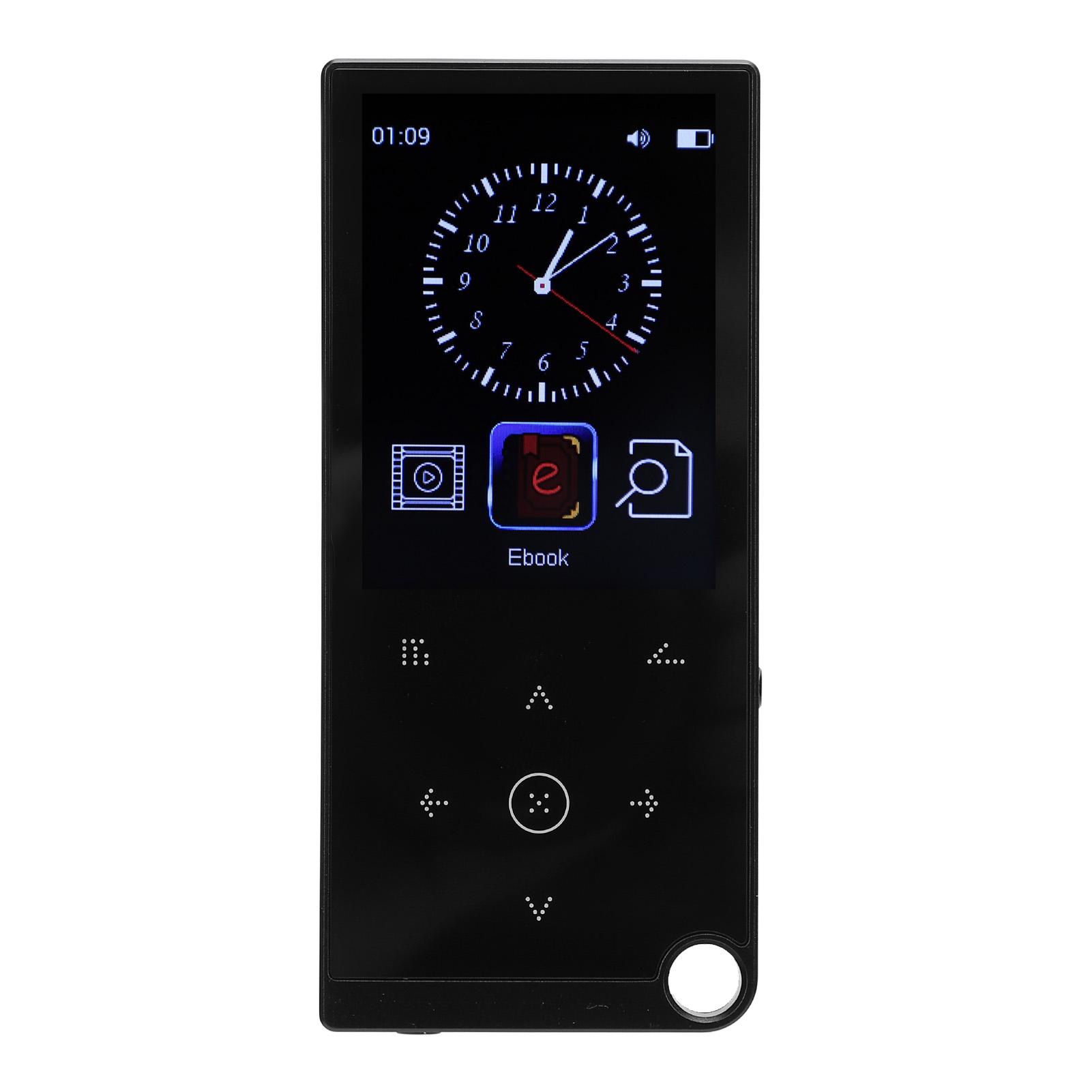 

2,4-дюймовый сенсорный экран TFT MP3 MP4 плеер Bluetooth музыкальный плеер Поддержка до 64 ГБ 800 мАч аккумулятор