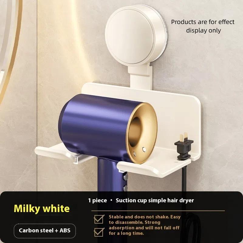 

Держатель для фена, настенная подставка для сушилки, подставка-выпрямитель, органайзер для фена, коробка, держатель для унитаза, полка, аксессуары для ванной комнаты белый