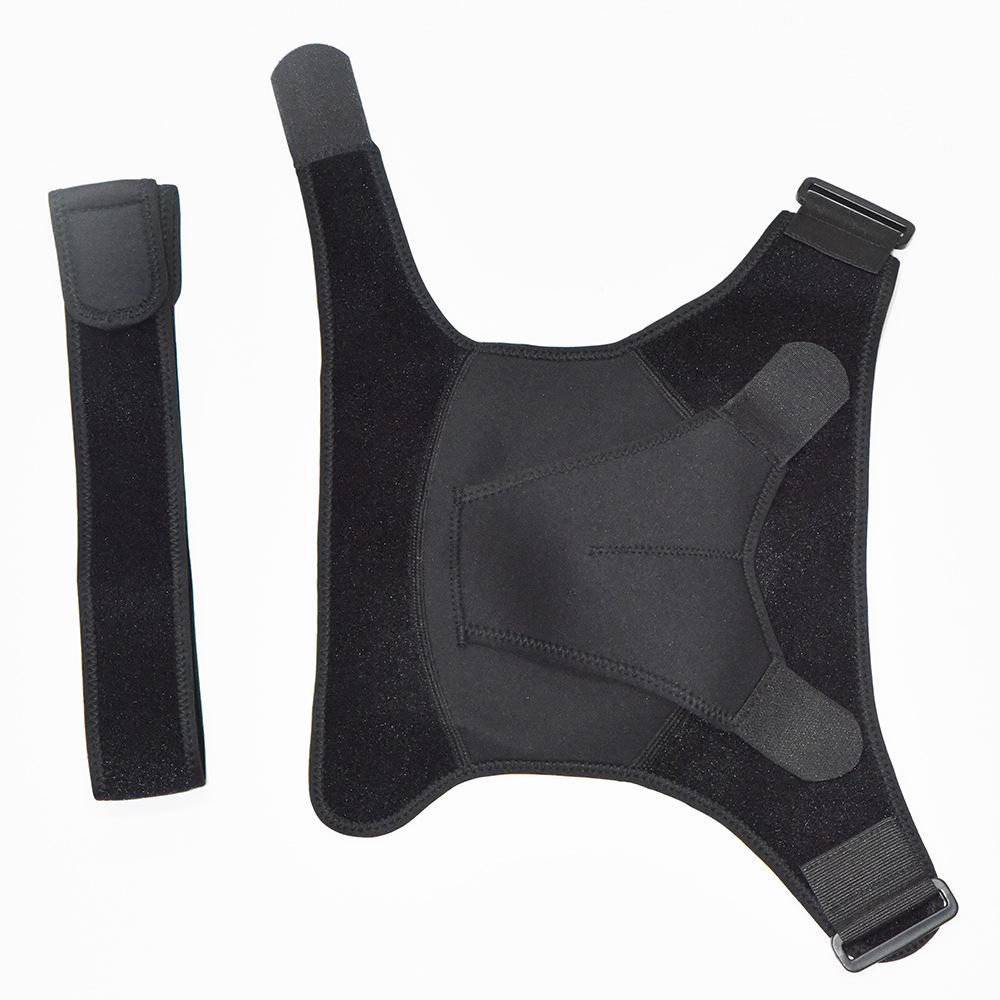 

Gangsheng Регулируемая неопреновая компрессионная накладка на плечо для защиты от растяжений One Size чёрный