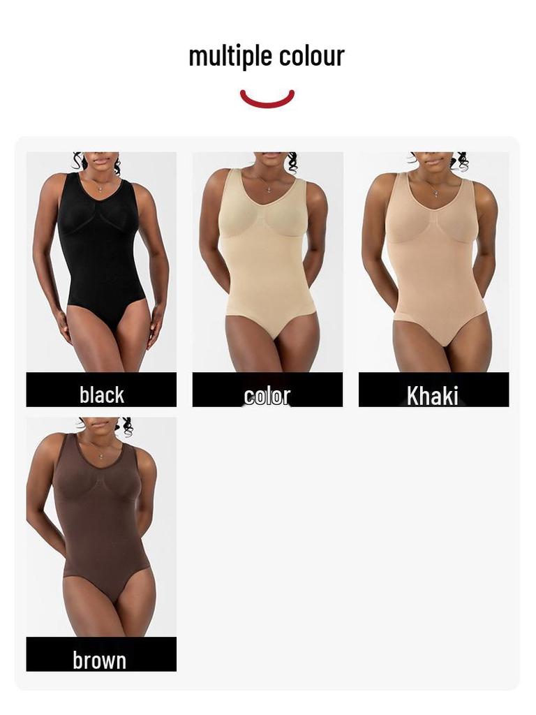 Nahtloser U-Ausschnitt Shapewear String-Body - Hochelastisch, Schlankmachend, Hautfreundlich