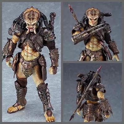 Figma SP-109 16cm Predator 2 Kloubová Akční Figurka Sci-Fi Lovec Model Postavy Hračka s Ozdobou Bio-Maska Dárky pro Kluky