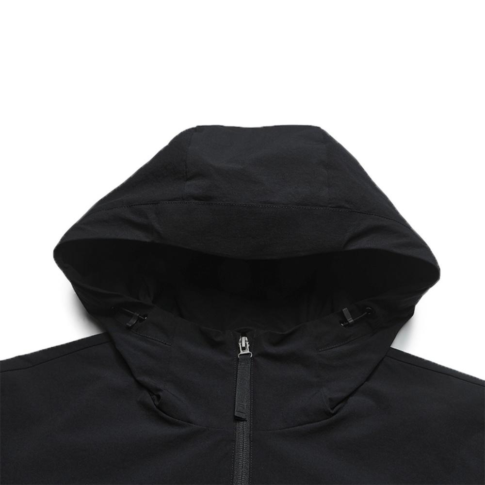 FILA White Trendy Fashion Versatile Casual Sports Jacket Men jackets Black F11M623715FBK