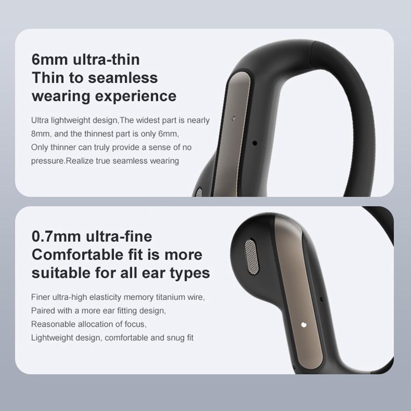 AI Smart Translation Headset Noise Cancelling Wireless Headphones Waterproof Sports Stereo Earbuds With Mic Bluetooth 5.4 Earphones