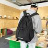 Schoolbag Casual Backpack Couple Travel Outdoor Sports Lightweight Drawstring Large Capacity Casual Cloth Bag