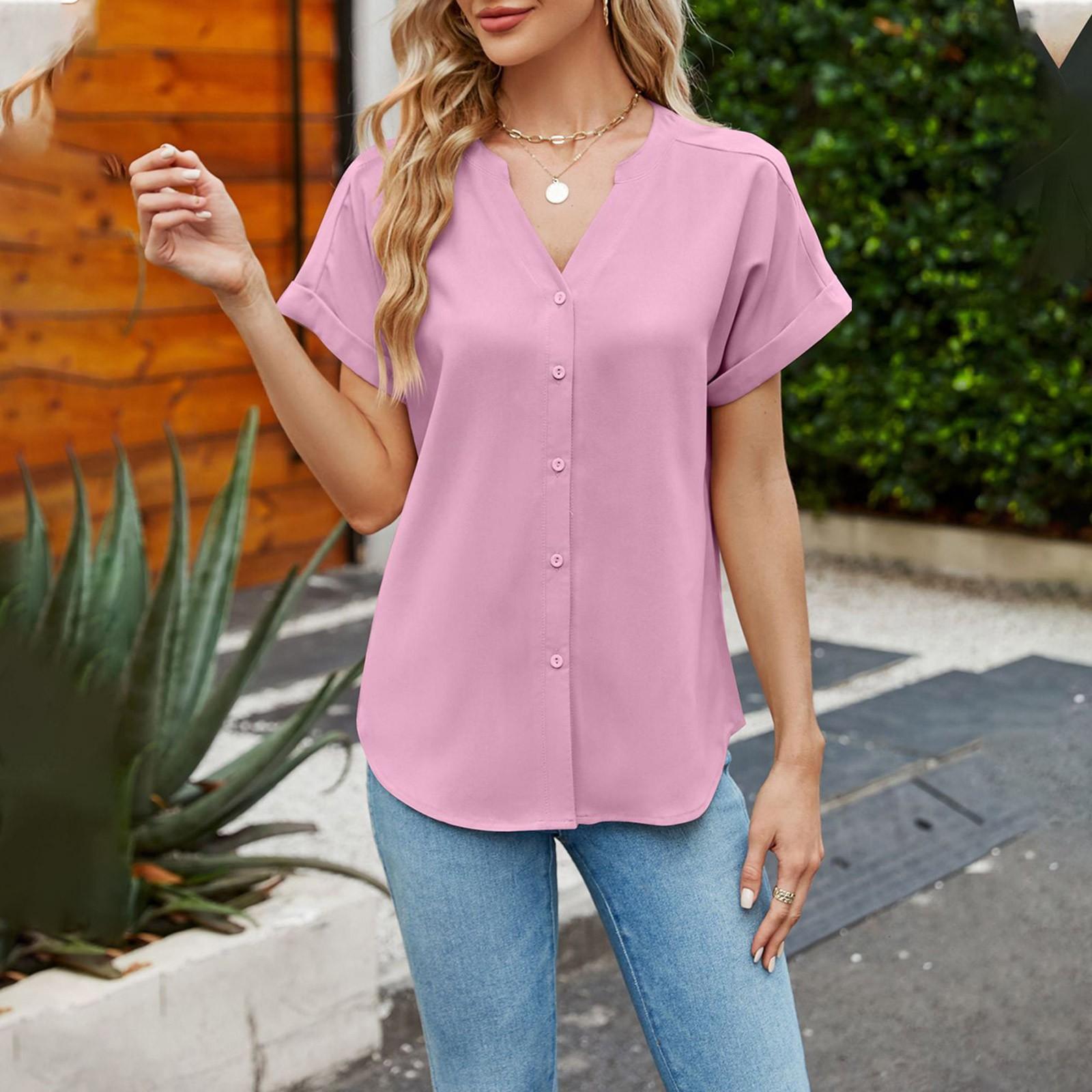 

Модный женский кардиган Ice Silk Wrinkled Casual Comfortable с V-образным вырезом XL розовый