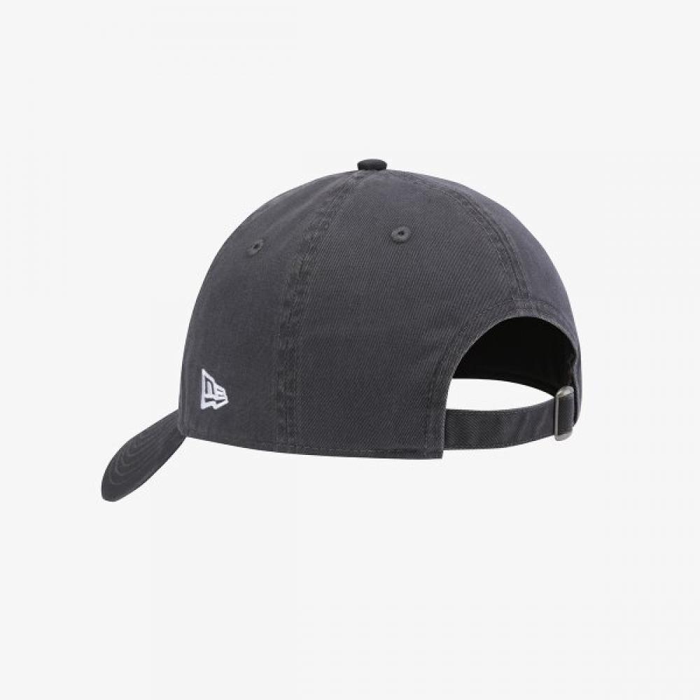 New Era La Dodgers Ear Number Unstructured Ballcap Dark Graphite 15206354