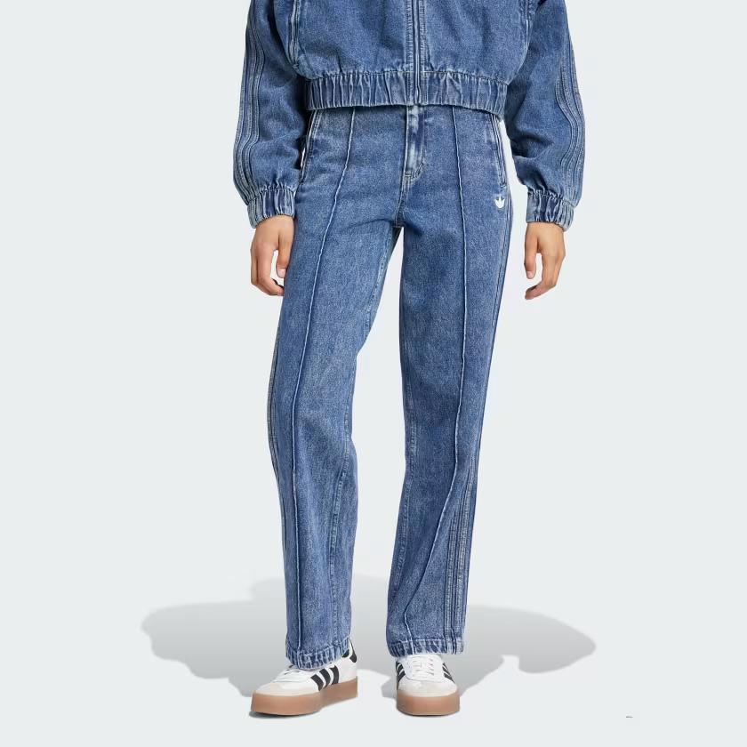 adidas Originals Premium Essentials Denim Straight Leg Pants IW5758