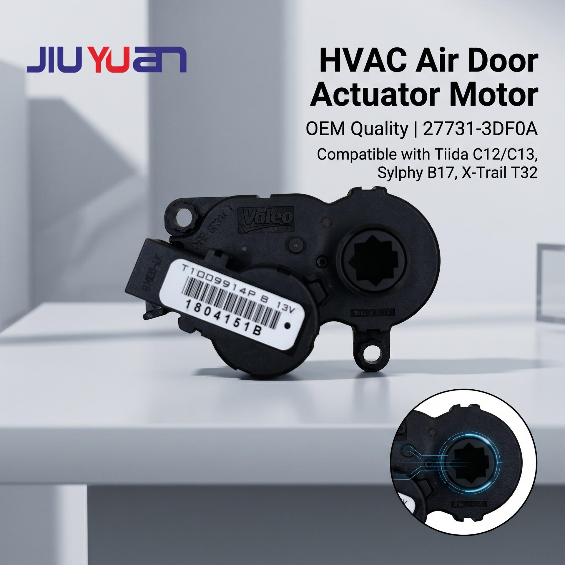 Tiida C12/Sylphy B17/X-Trail T32 Front A/C Vent Door Motor - Jiuyuan 27731-3DF0A NEVOSA