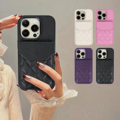 Wallet Phone Case for Apple iPhone - Leather Silicone Shockproof Card Holder Wallet Stand Phone Cover for iPhone 12/13/14/15/16/Pro/Pro Max/Plus