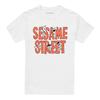 Sesame Street Camiseta unissex com letras adultas