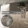 Space Saving Rotating Clip With Suction Base Water Resistant Bathroom Organizers Secure Grips Household Storage Solution