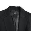 Made In Japan 23KU Wool Tailored Jacket XS Women Black Fully Lined Blazer(USED)