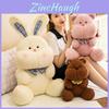 Adorable Plush Rabbit Stuffed Animal Doll With Soft Pp Cotton Filling Perfect For Girls Birthday Gifts