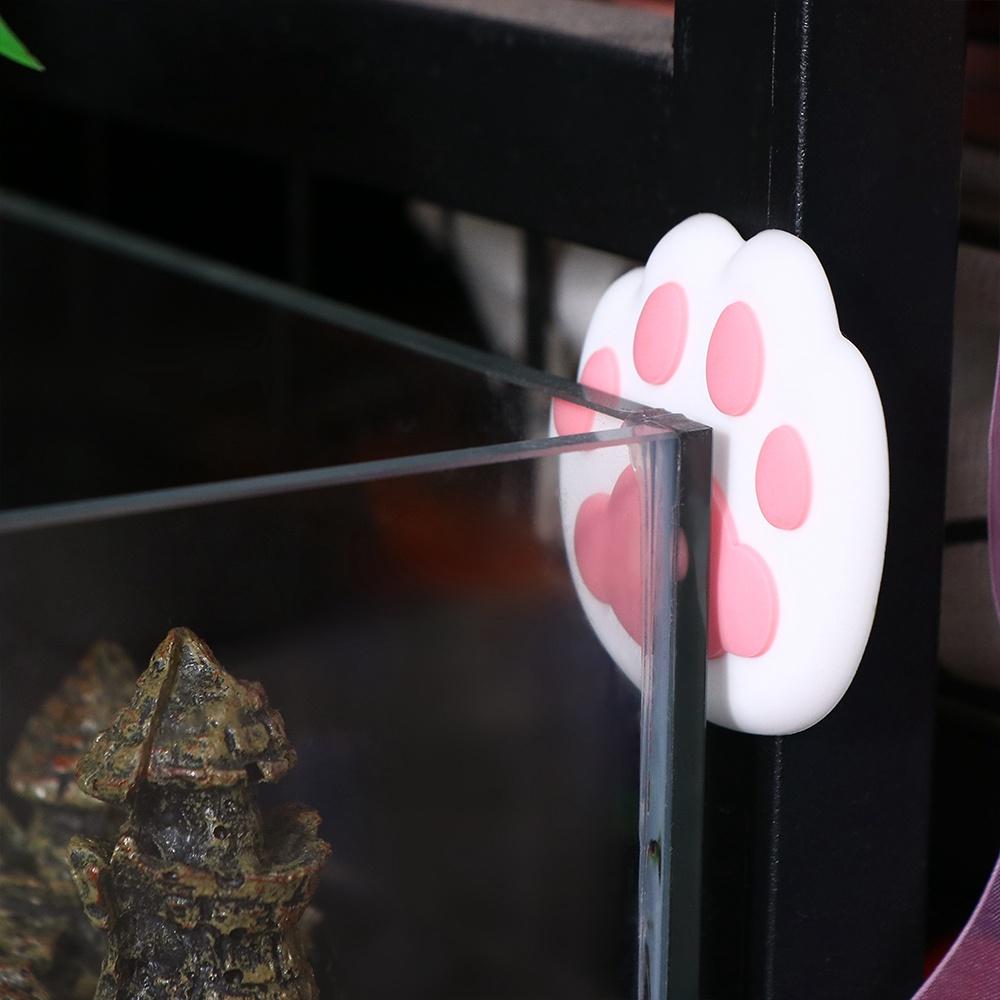 2Pc Wall Protector Door Handle Bumper Cat Claw Door Stopper Cute Door  Crash Pad  Cabinet