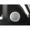 For Range Rover Evoque 2020-23 Silver Aluminum A Pillar Speaker Frame Cover Trim