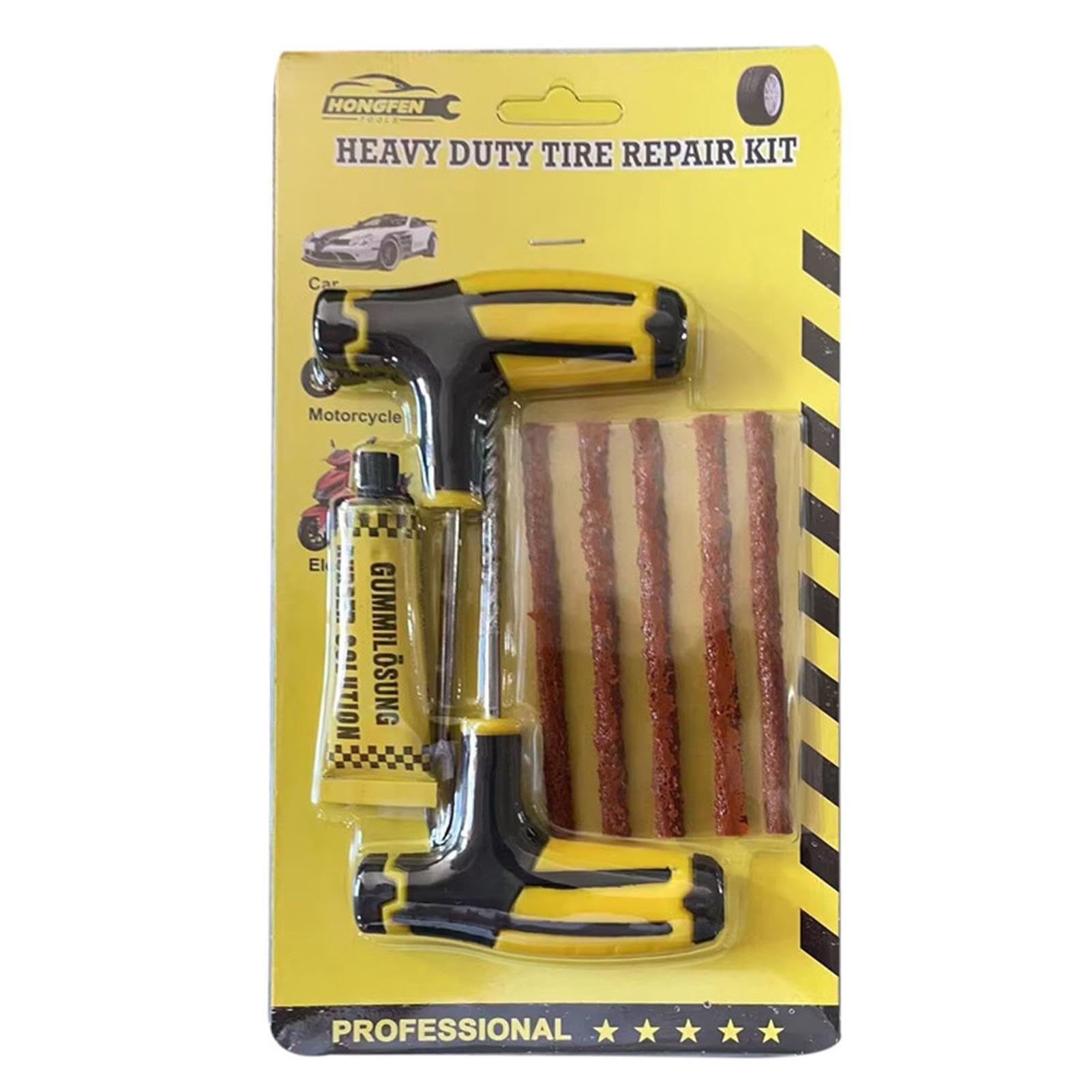 

puncture repair kit, tire repair kit, puncture repair kit for truck, rv, tractor, tire Please refer to the description