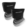 ROCKBROS Face UV Cooling Neck UPF for and Gradient Black Men's Mask, Protection, Cover, 50+, Breathable, Sweat-Wicking, Quick-Drying, Thin,