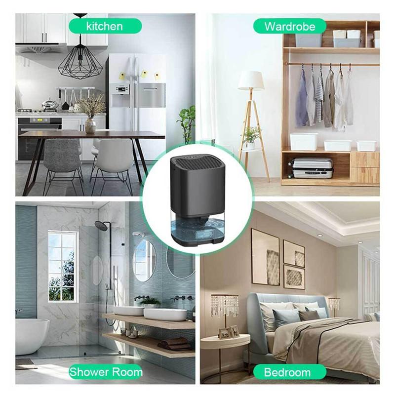 1000ML Household Mute Moisture Absorbers Machine Bedroom Office Kitchen Deodorizer Air Dryer Portable Air Dehumidifier