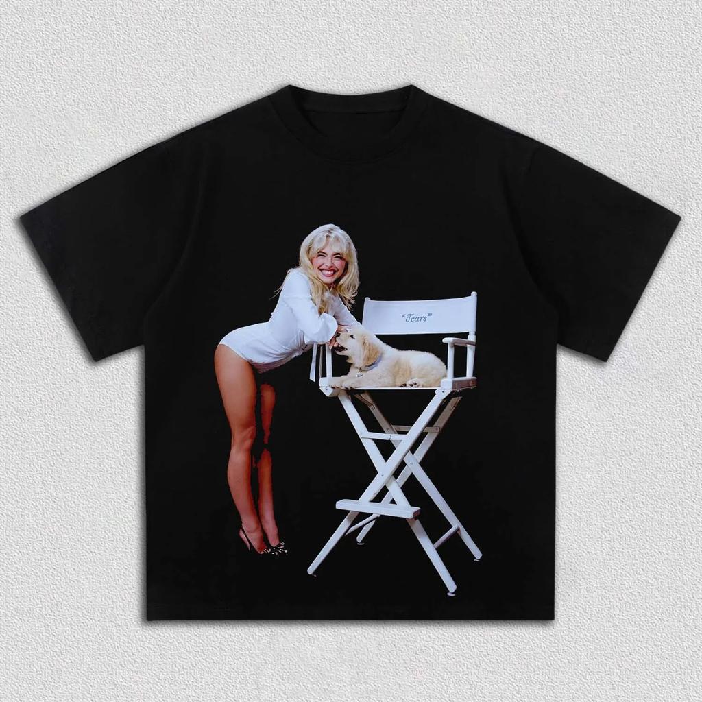 Sabrina Carpenter Coachella T Shirt 2026 Summer New Unisex Women Fashion Pop Star Tour Graphic Cotton Oversized Street Y2K Tshirt