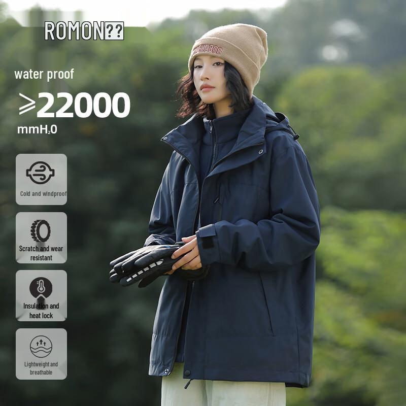 ROMON Unisex Outdoor Windproof Waterproof Jacket