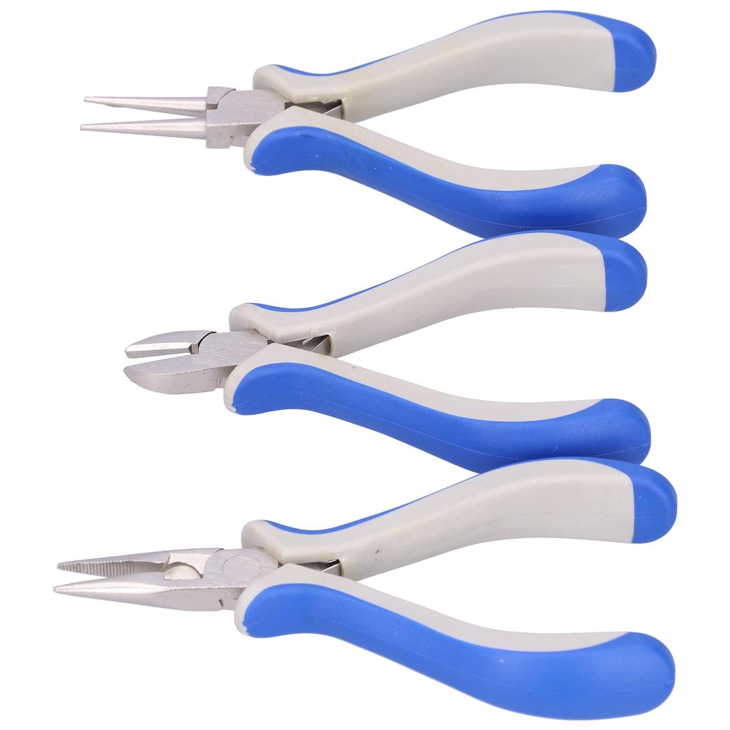 Tångsats Rund och Spetsig Bärbar Smyckestillverkning Handskärning Lindning Klämverktyg