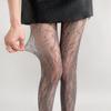 Retro Floral Lace Stockings: Sexy Spring & Summer Mesh Jacquard Tights for Women