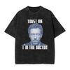 Mens Dr Gregory House MD Cat Meme Washed T Shirt Tees Summer Street Style ShortSleeve T Shirt O Neck Trending Casual Tee Shirt