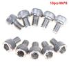 Allen Head Bolt 10pcs DIN912 M6*8 304 Stainless Steel Rust Resistant Hex Cap Screw for Metal Working Projects