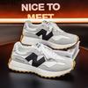 Word Shoes Small Waist Fashion Trend Couple Batch Couple Shoes Spring and Autumn Running Shoes