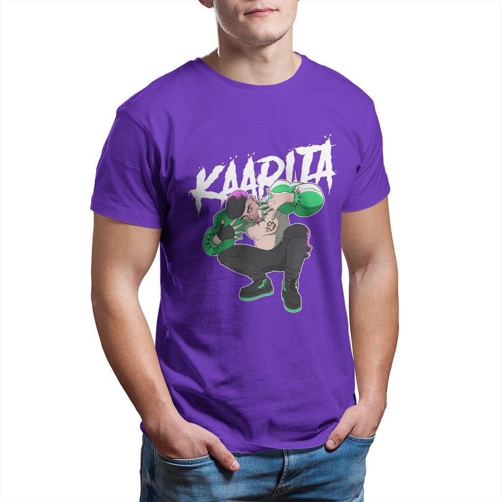 Kaarija Eurovision Cha Cha Cha Men's T Shirt  Leisure Tee Shirt Short Sleeve Crew Neck T-Shirt Cotton Classic Clothes