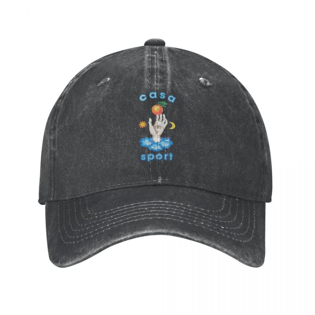 Casablanca Tennis Club Merch Unisex Women Baseball Caps Distressed Washed Hats Cap Classic Outdoor Summer Headwear
