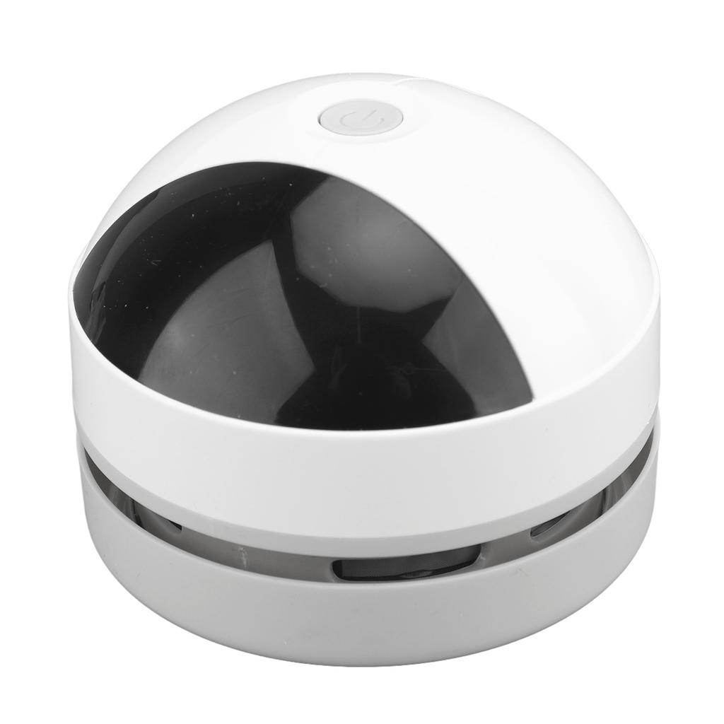 Desktop Vacuum Cleaner USB Charging Handheld Portable Small Table Dust Crumb Sweeper for Computer