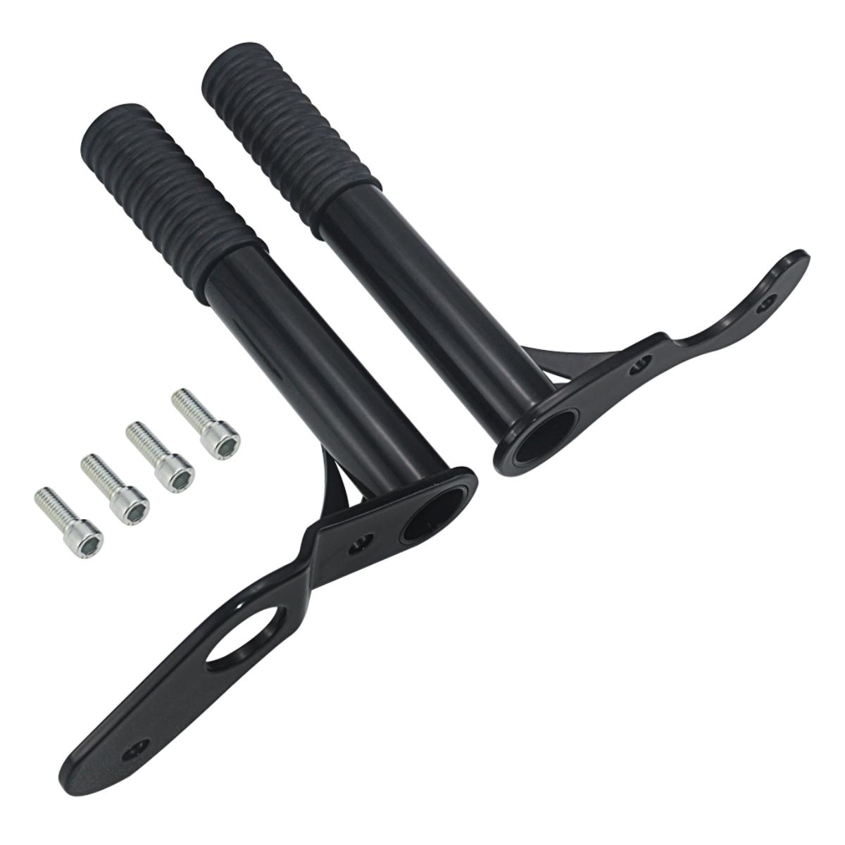 

2018-2024 Пассажирские подножки, рама защитной дуги, задний бампер для мотоциклов Harley Softail Street Bob 114 Low Rider ST FXLRS FXBBS чёрный