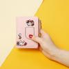 Women's Short Korean Cartoon Cat Wallet & Coin Purse - Cute Embroidered Kitten Card Holder