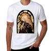 Stained Glass Alucard Tshirt Casual Daily Wear Short Sleeve Top