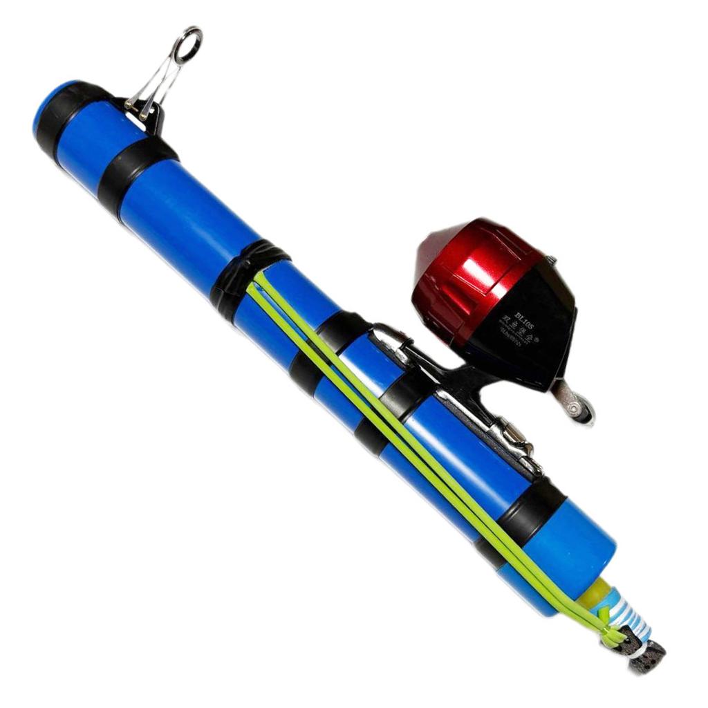 Precise Launching Lure Rods with Reel Compact Fishing Rod Holder Fish Bait Launching Equipment Outdoor Fishing Bait Feeder