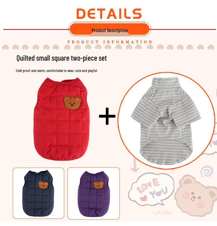 Pet Winter Jacket: Warm Down Coat for Medium To Large Dogs and Cats