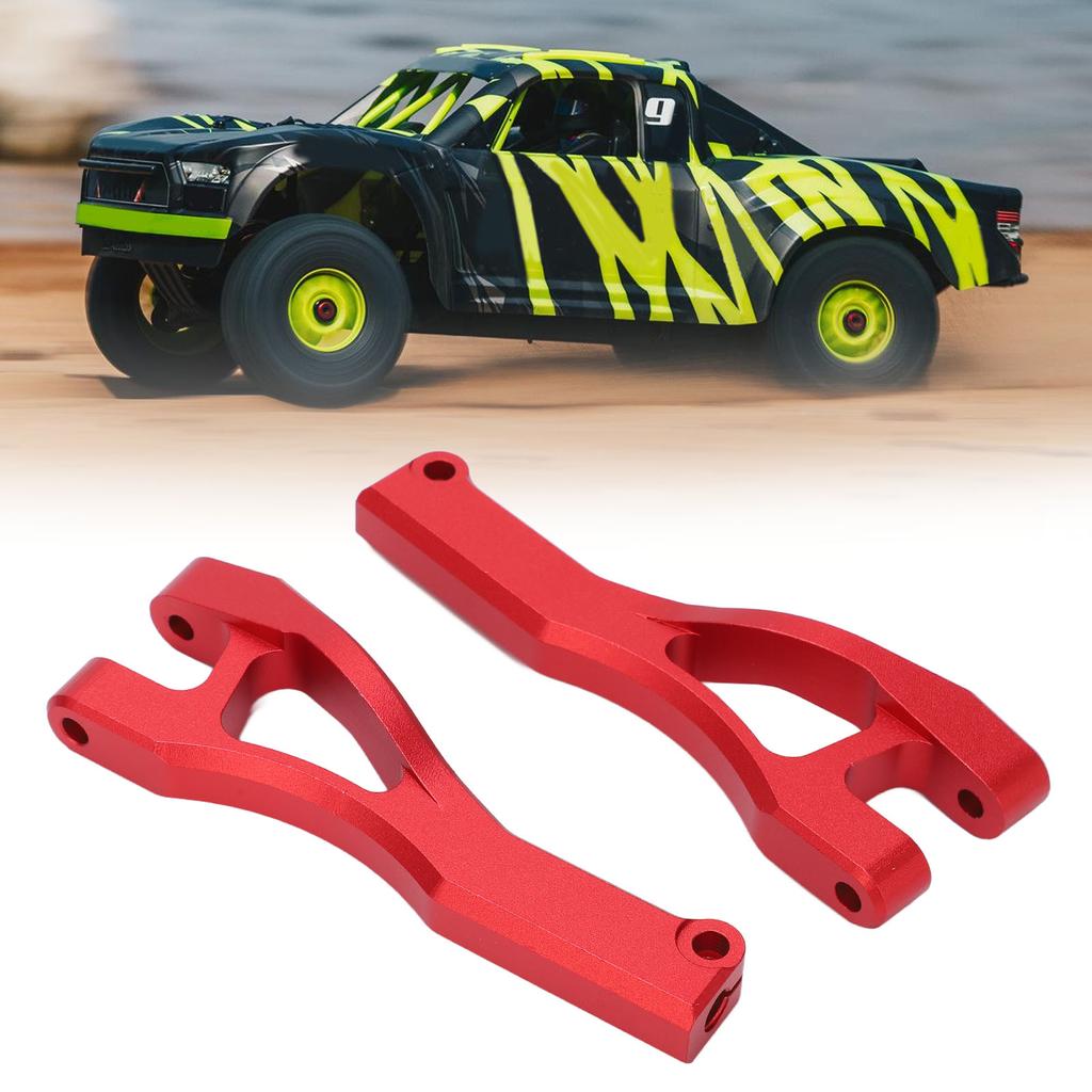 1 Pair Aluminum Alloy Front Upper Swing Arm for   MOJAVE 6S 1Celsius7 RC Car Upgrade Parts