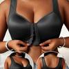 European and American TK front buckle large size gathering sports rimless vest type rimless bra underwear