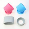 Silicone World 2pcs/set 9.0CM Threaded Silicone Cup Bottom Protective Cover Water Cup Cover 90MM Heat Insulated Cup Sleeve